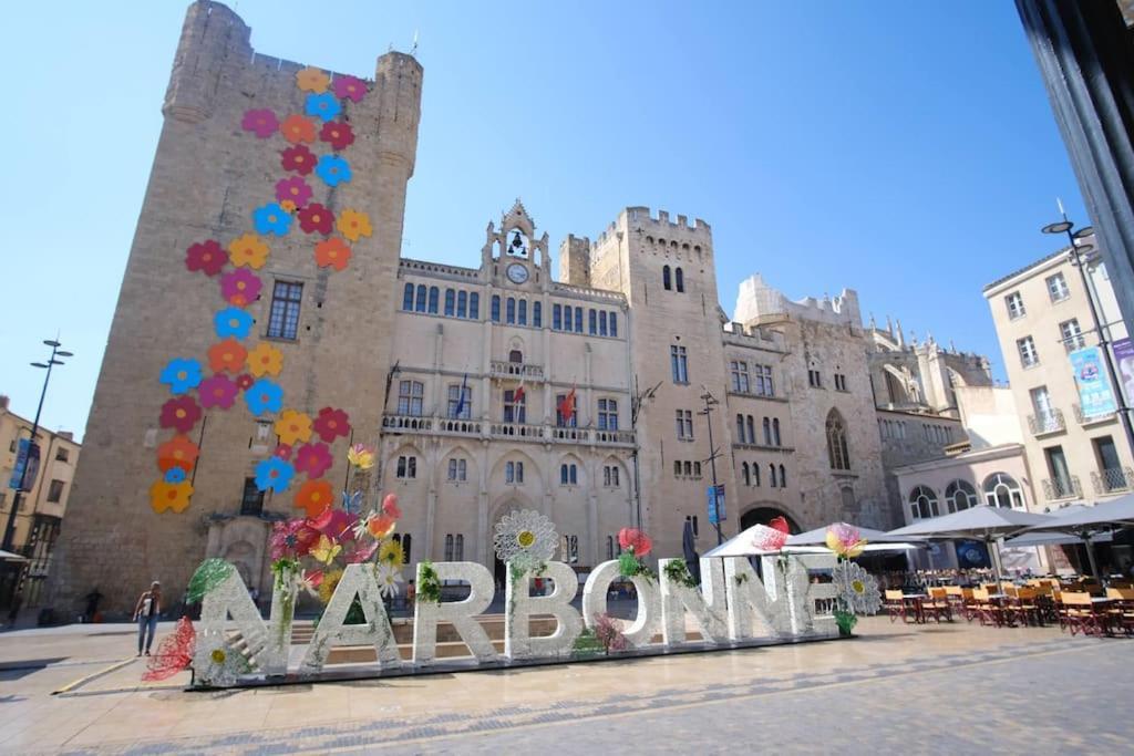 A 5Mn De La Reserve Africaine, Charmante Maison De Village Avec Patio Sigean Exteriör bild